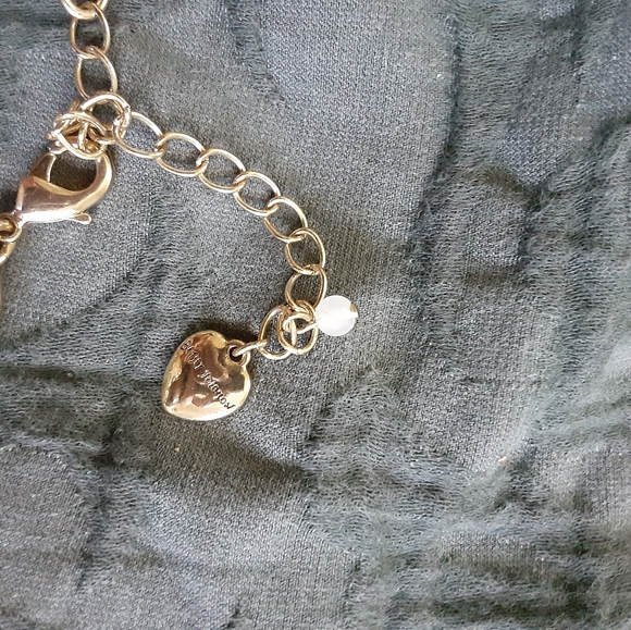 Betsey Johnson Rhinestone Sugar Skull Necklace - Picture 6 of 7